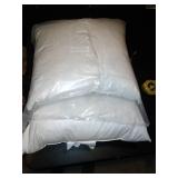 ComfyDown 17 x 17 95% Duck feather, 5% down. cover 100% cotton Retails for $60