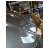 384D Tail Light Molding Chrome Plated ABS D Style Rounded Edges Retails for $64