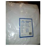 10 Disposable Isolation Gowns With Waist & Neck Ties, Long Sleeves, Elastic Cuff - Retails for $40