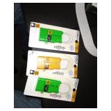 Lot Of 3 - Get Charged Micro Usb Sync Charge Cable In Package