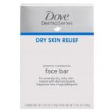 Dove Fragrance-Free Facial Cleansing Bar for Dry Skin 3.52 oz, 2 count- Retails for $5