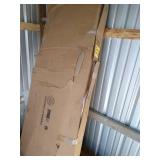 DHP Janford Upholstered Bed, Black Faux Leather, King - Retails for $217