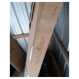 DHP Janford Upholstered Bed, Black Faux Leather, King - Retails for $217