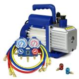 Vacuum pump and gauge set - Retails for $140