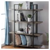 HSH 4 Shelf Vintage book shelf Grey Oak Retails for $160