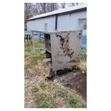 Stainless Steel Table W/ 4 Cup Dispensers