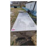 Stainless Steel Table W/ 4 Cup Dispensers