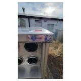 Stainless Steel Table W/ 4 Cup Dispensers
