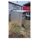 Stainless Steel Table W/ 6 Cup Dispensers