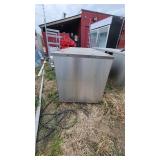Stainless Steel Table W/ 4 Cup Dispensers