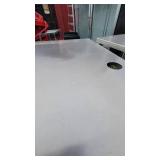 Stainless Steel Table W/ 4 Cup Dispensers