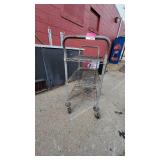 3 Tier Metal Rolling Cart W/ Handles