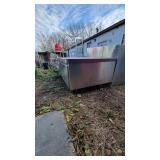 Stainless Steel Table W/ 2 Drawers for Hot Pans