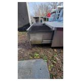 Stainless Steel Table W/ 2 Drawers for Hot Pans