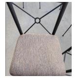(2) Metal Bar Height Chairs