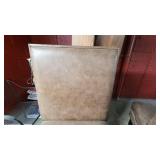 Single Brown Vinyl Booth