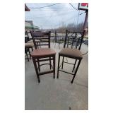 (2) Bar Height Chairs