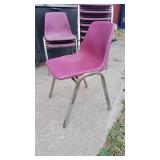 (10) Purple Chairs