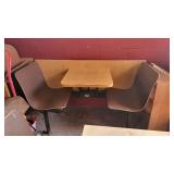 Plymold Laminate Booth and Table Combo