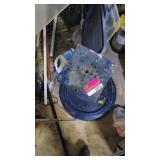 Blue Metal Table Base