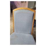 (3) Blue Gregson Dining Chairs