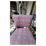 (2) Unique Indian Style Bar Height Chairs