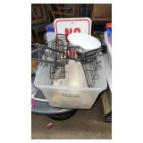 (3) Metal Displays, ColdWell Pan, No Parking Sign and More!