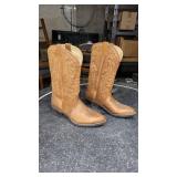 Brown Leather Cowboy Boots