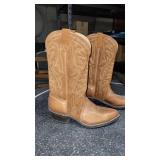 Brown Leather Cowboy Boots