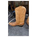 Brown Leather Cowboy Boots