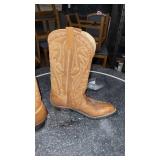 Brown Leather Cowboy Boots