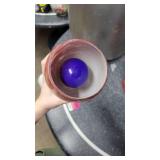 (2) Red Pendent Light Fixtures