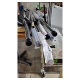 Chrome Clothe Hanging Tubes