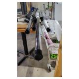 Chrome Clothe Hanging Tubes