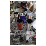 Green and Blue Vintage Water Pitchers, Coco Cola Classic Glass Bottles and More!