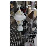 Green and Blue Vintage Water Pitchers, Coco Cola Classic Glass Bottles and More!