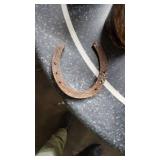 Small Bucket of Horse Shoes