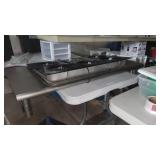 Stainless Steel Griddle W/ Glass Top