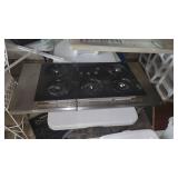 Stainless Steel Griddle W/ Glass Top