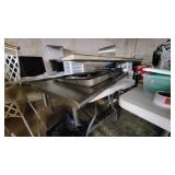 Stainless Steel Griddle W/ Glass Top