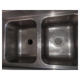 2 Well Stainless Steel Sink with Badger Disposal