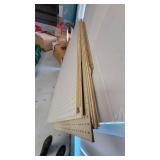 (12) Slats of Particle Board