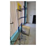 (2) Metal Display Racks