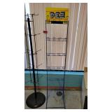 (2) Metal Display Racks