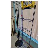 (2) Metal Display Racks