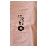 (3) Boxes of Recyclable Pink Poly Bags