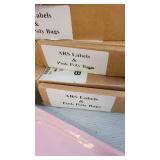 (3) Boxes of Recyclable Pink Poly Bags