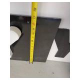 Black Background White Lettering Candy City Signs