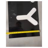 Black Background White Lettering Candy City Signs