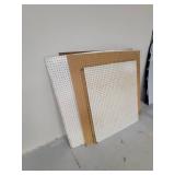 Lot of 7 Slat Board Slabs for Hanging on Wall